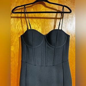 AKIRA BANDAGE MIDI DRESS